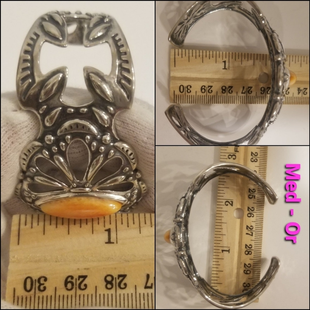 Carolyn Pollack American West Sterling Silver Cuff Bracelet - Picture 2 of 5